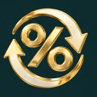 Percent cycle icon — Rich Prize