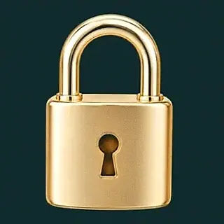 Metal padlock — Rich Prize