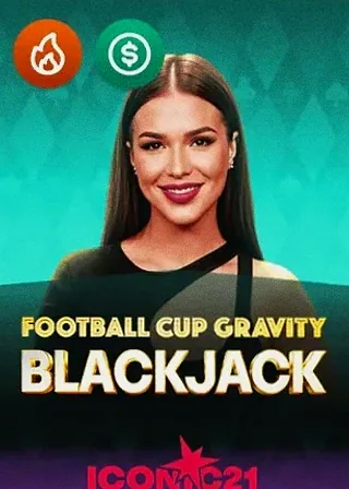 Football Cup Gravity Blackjack live game cover