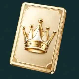 Crowned casino card — Rich Prize