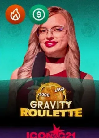 Gravity Roulette live game cover