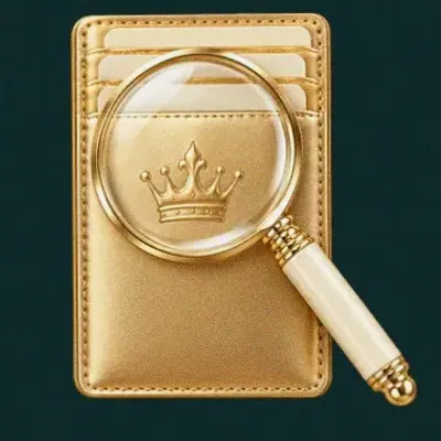 Wallet and magnifier — Rich Prize