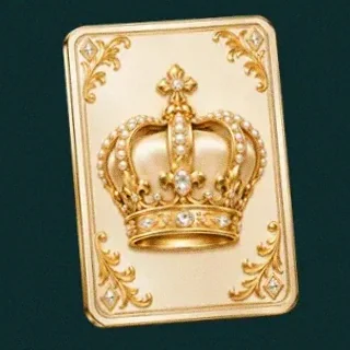 Royal crown card — Rich Prize
