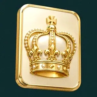 Royal crown plaque — Rich Prize