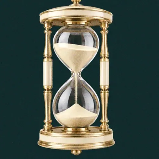 Ornate hourglass — Rich Prize