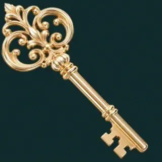 Ornate antique key — Rich Prize